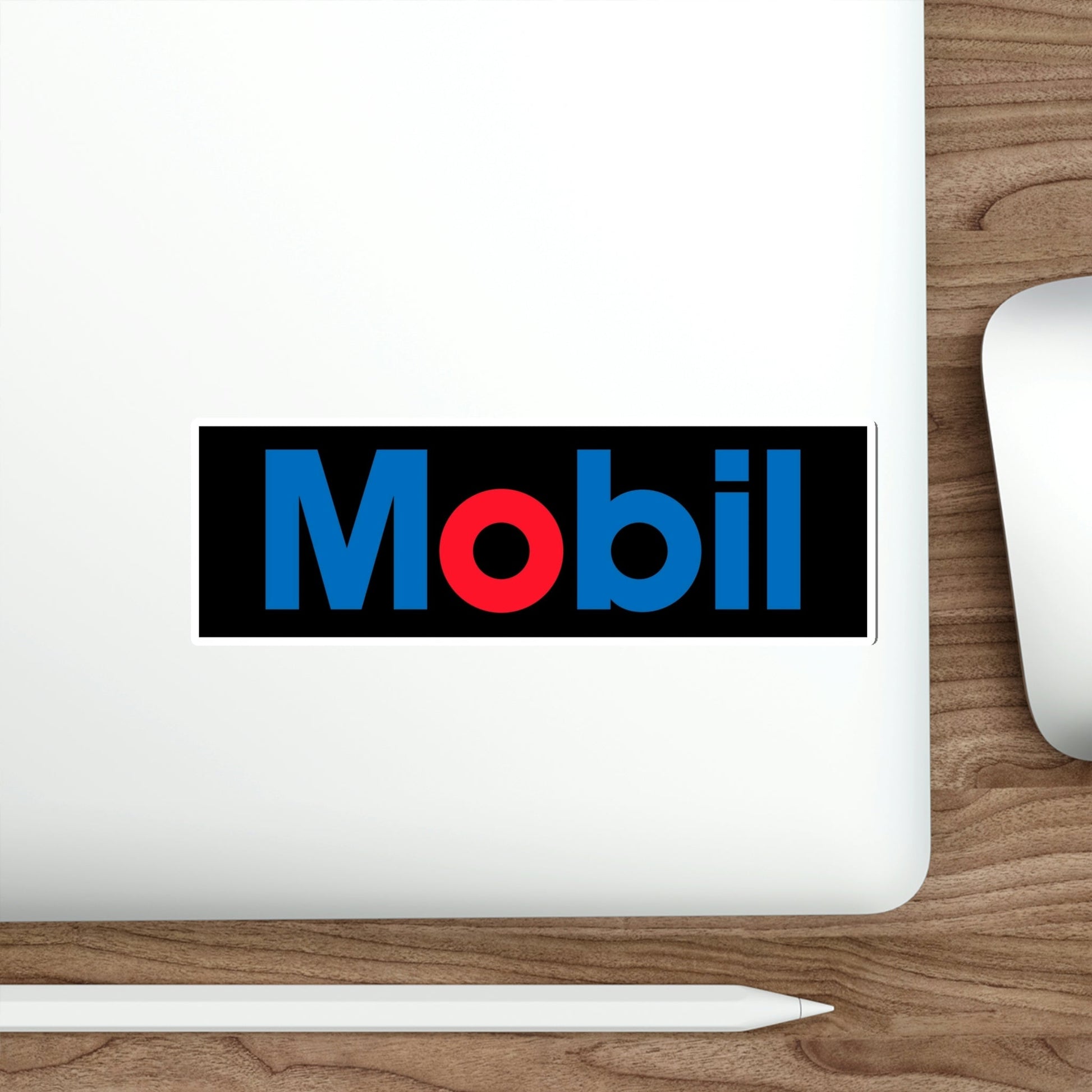 Mobil Gas Logo STICKER Vinyl Die-Cut Decal-The Sticker Space