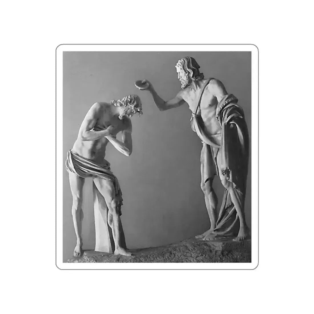 MOCHI, Francesco - The Baptism of Christ (Artwork) STICKER Vinyl Die-Cut Decal White Die-Cut 5 Inch - The Sticker Space