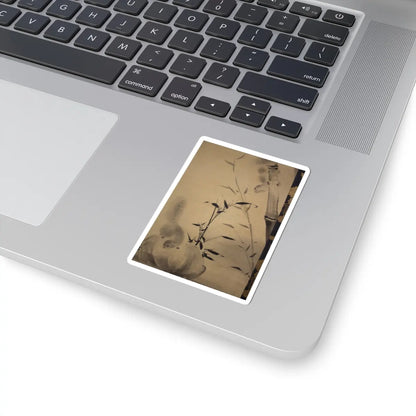 Mochizuki Gyokusen 望月玉川 - Squirrels on Bamboo and Rock - 1812 v10 - STICKER Vinyl Kiss-Cut Decal
