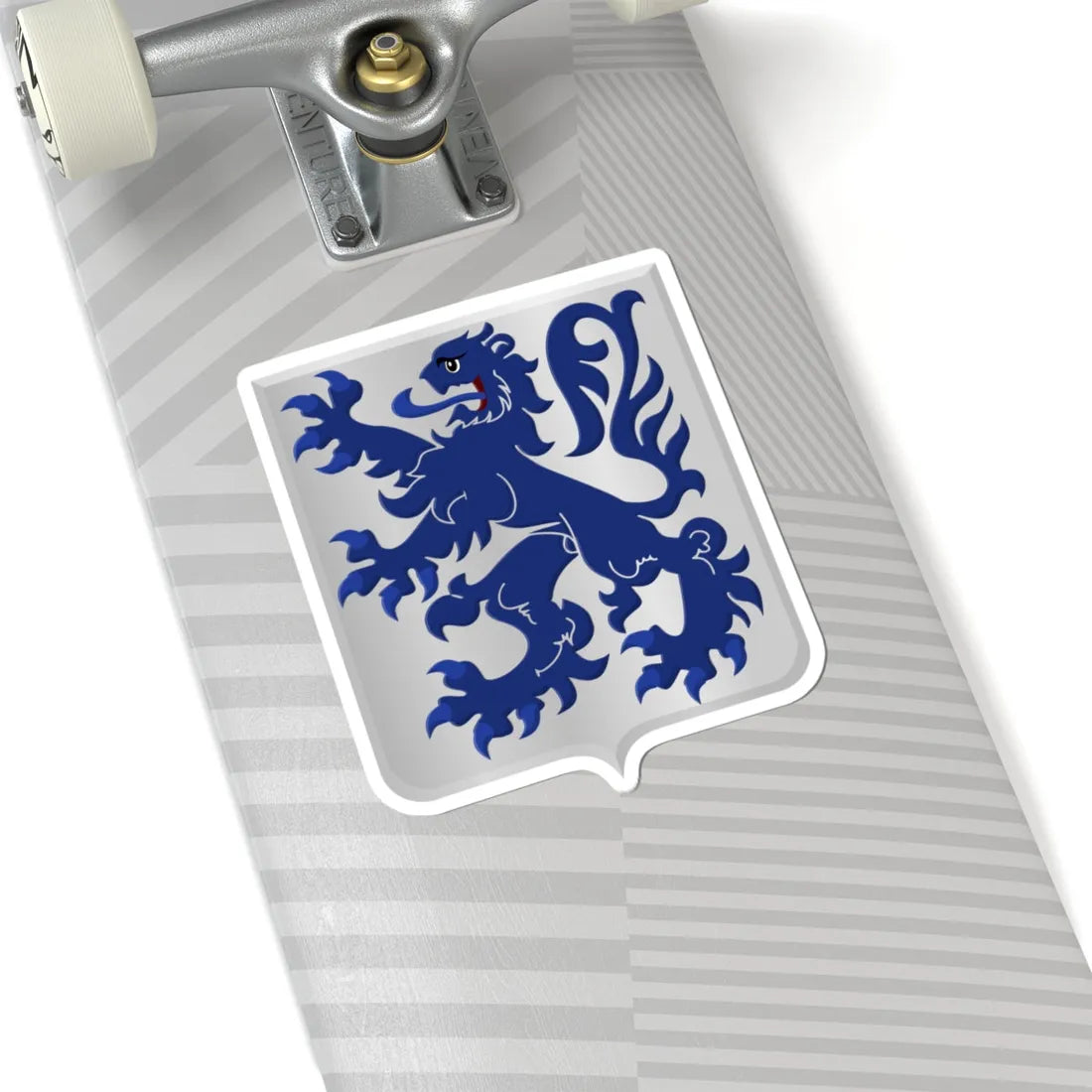 Modave wapen (Belgium) (Coat of Arms) STICKER Vinyl Kiss-Cut Decal - The Sticker Space