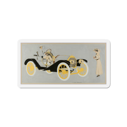 Model 20 Hudson Motor Car, ad illustration (Magazine Illustration) Refrigerator Magnet