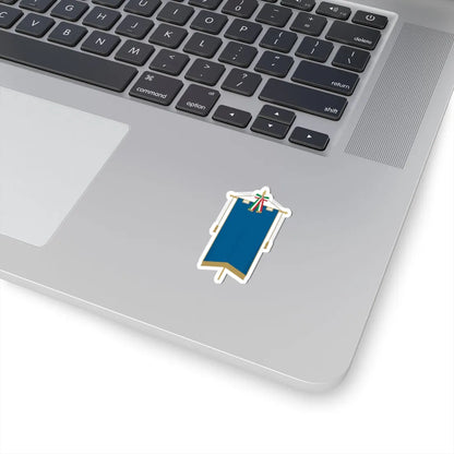 Modello-Gonfalone-Città-v3 (Italy) (Coat of Arms) STICKER Vinyl Kiss-Cut Decal - The Sticker Space