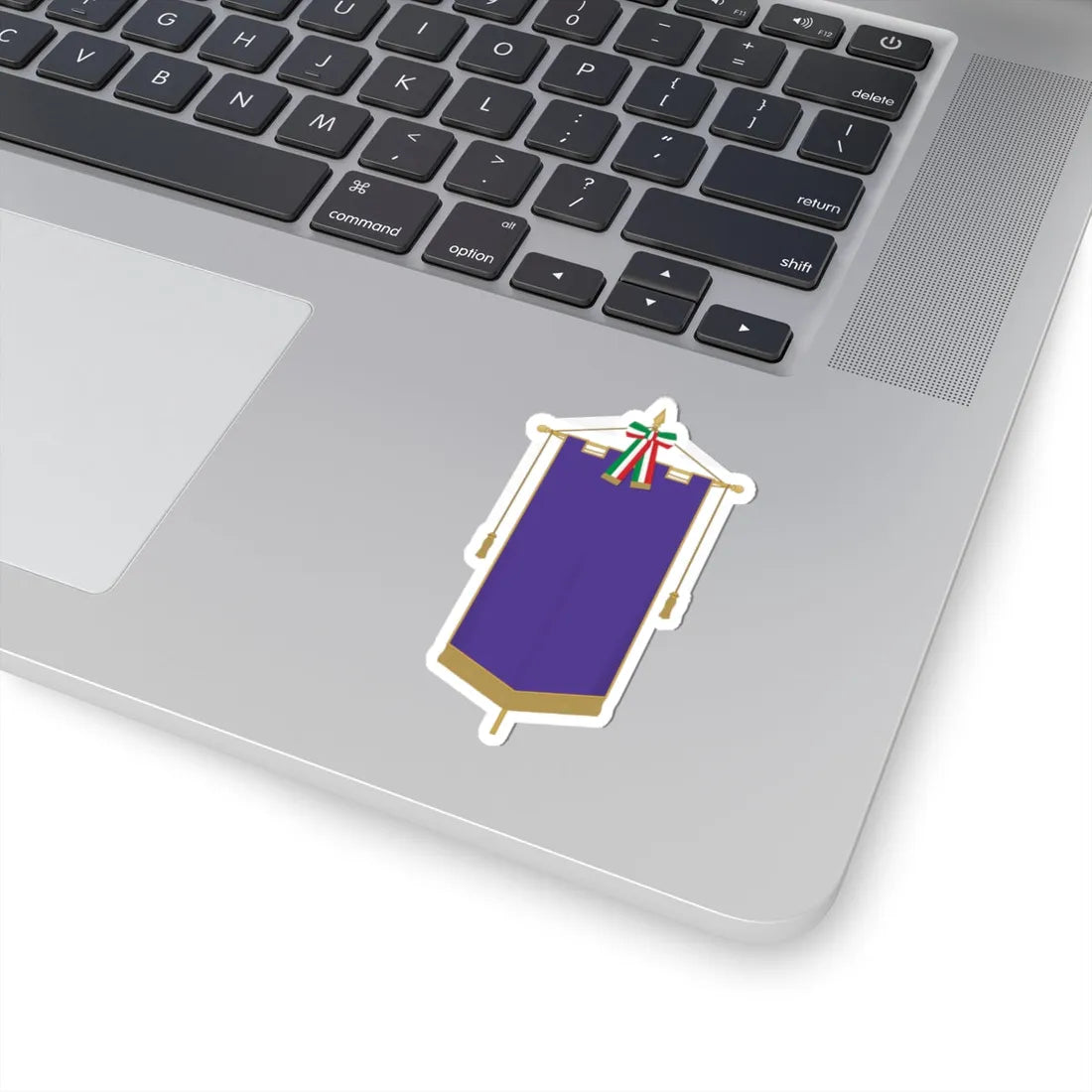 Modello-Gonfalone-Città-v4 (Italy) (Coat of Arms) STICKER Vinyl Kiss-Cut Decal - The Sticker Space