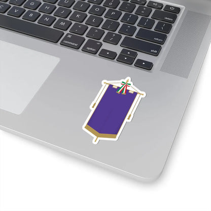 Modello-Gonfalone-Città-v4 (Italy) (Coat of Arms) STICKER Vinyl Kiss-Cut Decal - The Sticker Space
