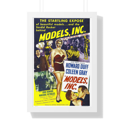 MODELS INC 1952 - Framed Movie Poster-16″ x 24″-The Sticker Space