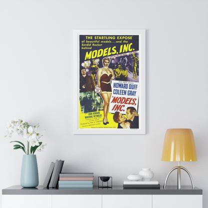 MODELS INC 1952 - Framed Movie Poster-The Sticker Space