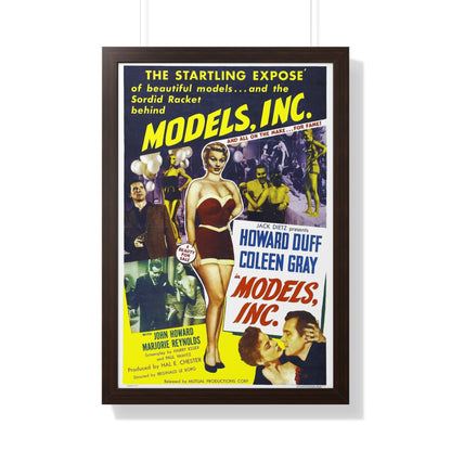 MODELS INC 1952 - Framed Movie Poster-20" x 30"-The Sticker Space