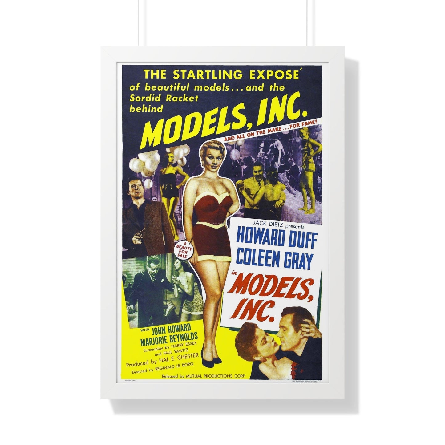 MODELS INC 1952 - Framed Movie Poster-20" x 30"-The Sticker Space