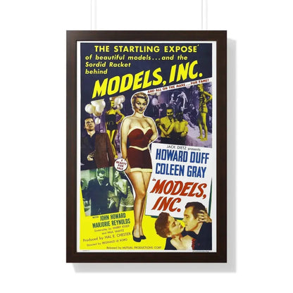 MODELS INC 1952 - Framed Movie Poster - The Sticker Space