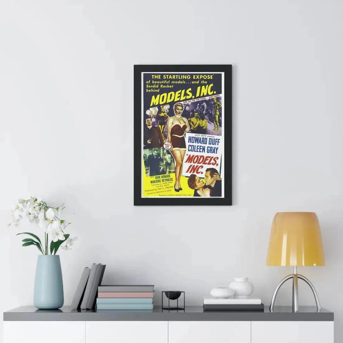 MODELS INC 1952 - Framed Movie Poster - The Sticker Space