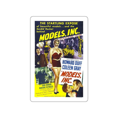 MODELS INC 1952 Movie Poster STICKER Vinyl Die-Cut Decal - The Sticker Space