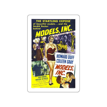 MODELS INC 1952 Movie Poster STICKER Vinyl Die-Cut Decal - The Sticker Space