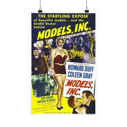 MODELS INC 1952 - Paper Movie Poster 12″ x 18″ Matte - The Sticker Space