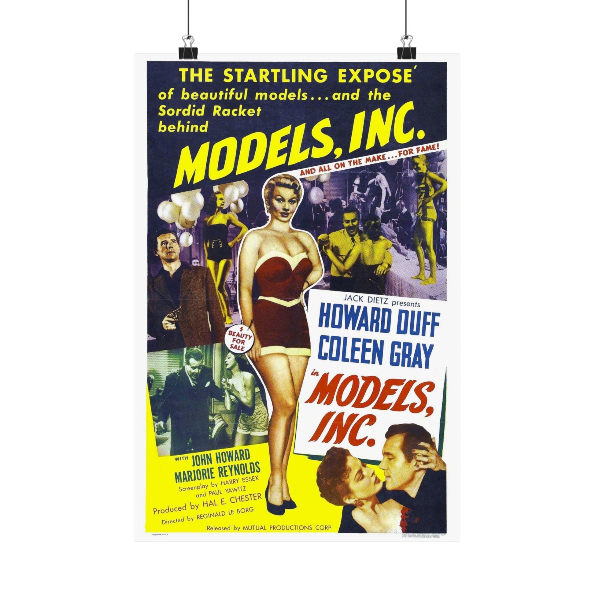 MODELS INC 1952 - Paper Movie Poster-12″ x 18″-The Sticker Space