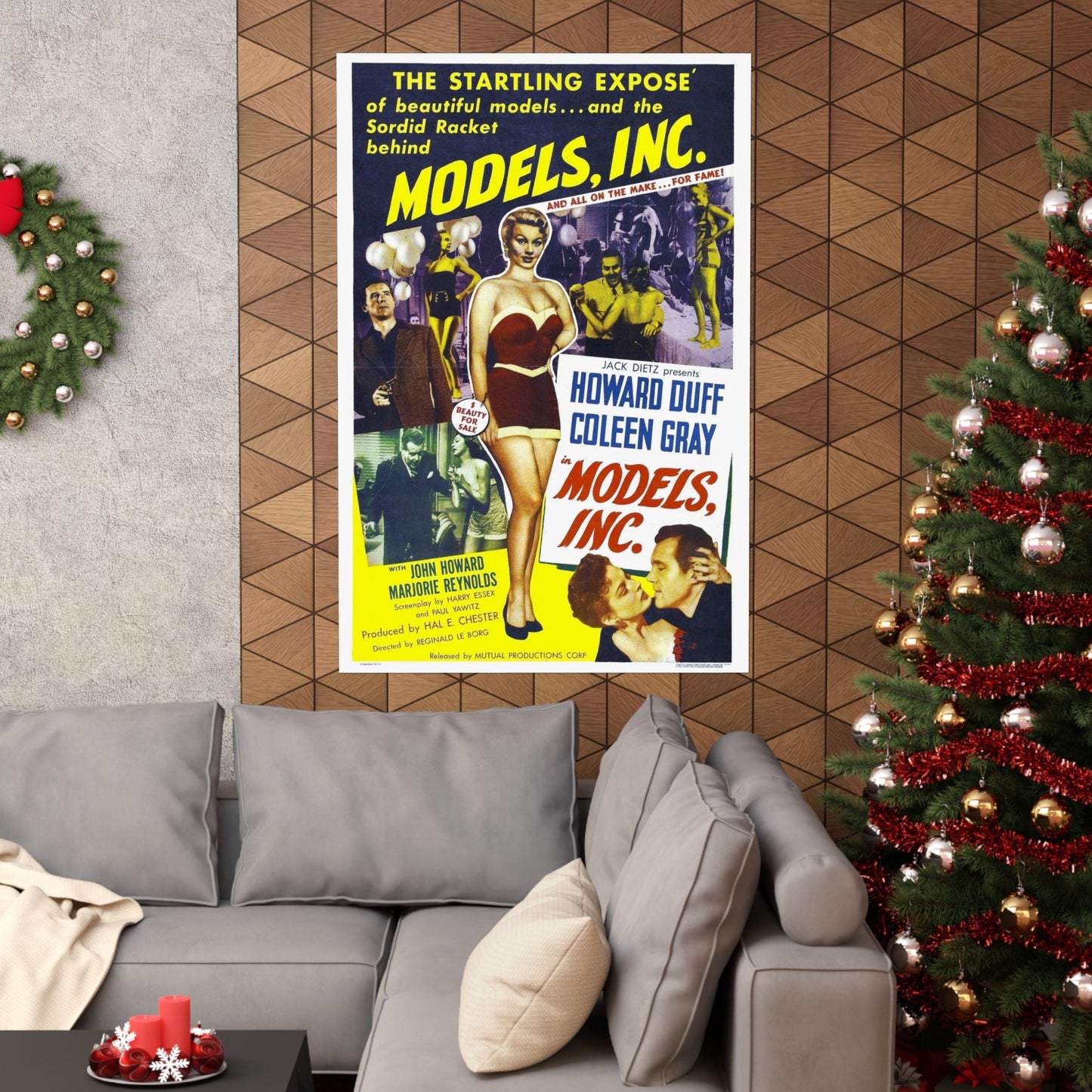 MODELS INC 1952 - Paper Movie Poster-The Sticker Space