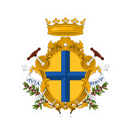 Modena-Stemma (Italy) (Coat of Arms) STICKER Vinyl Kiss-Cut Decal 2 Inch White - The Sticker Space