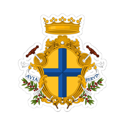 Modena-Stemma (Italy) (Coat of Arms) STICKER Vinyl Kiss-Cut Decal 6 Inch White - The Sticker Space