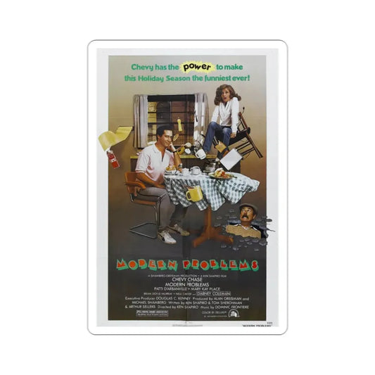 Modern Problems 1981 Movie Poster STICKER Vinyl Die-Cut Decal 2 Inch - The Sticker Space