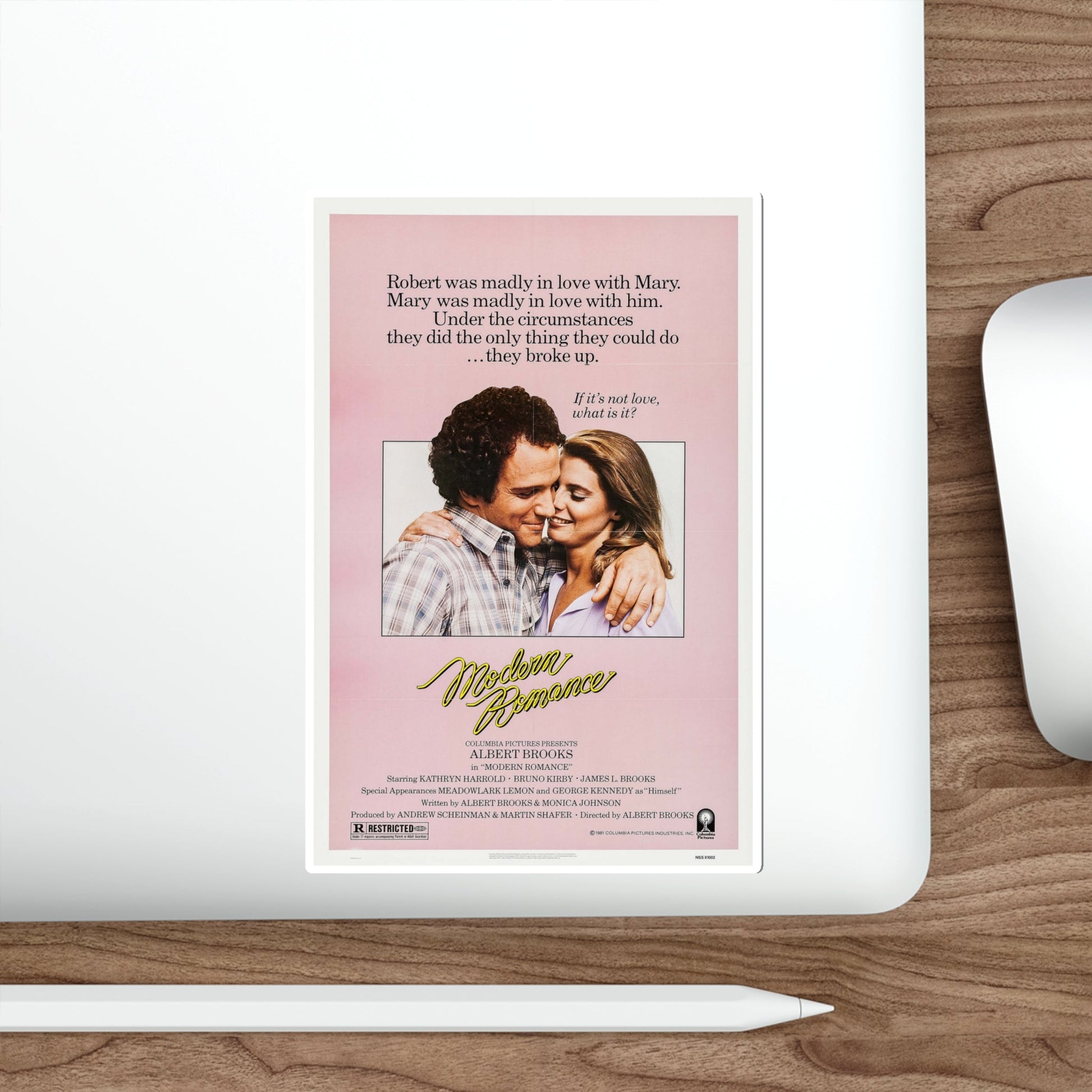 Modern Romance 1981 Movie Poster STICKER Vinyl Die-Cut Decal-The Sticker Space