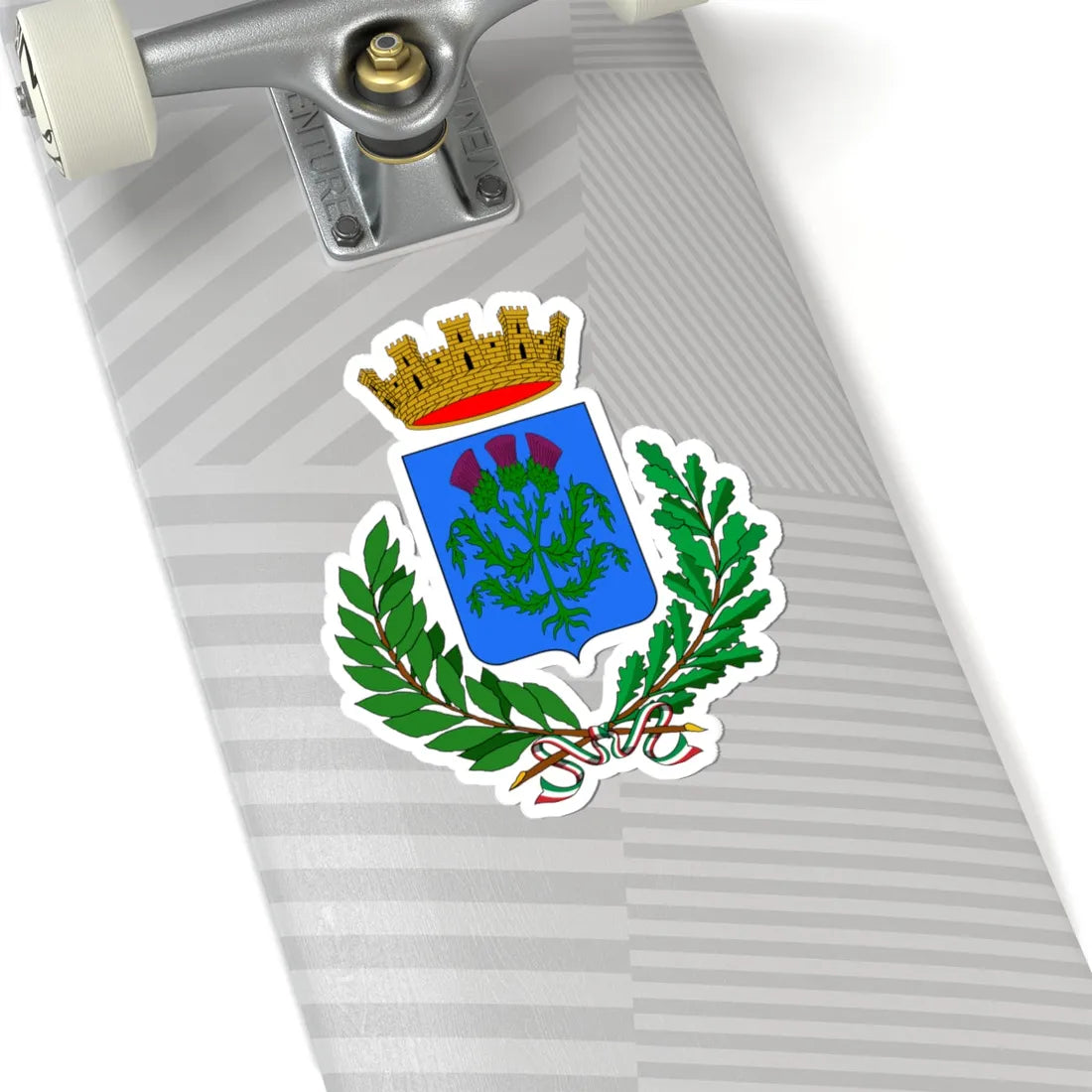 Modugno-Stemma (Italy) (Coat of Arms) STICKER Vinyl Kiss-Cut Decal - The Sticker Space