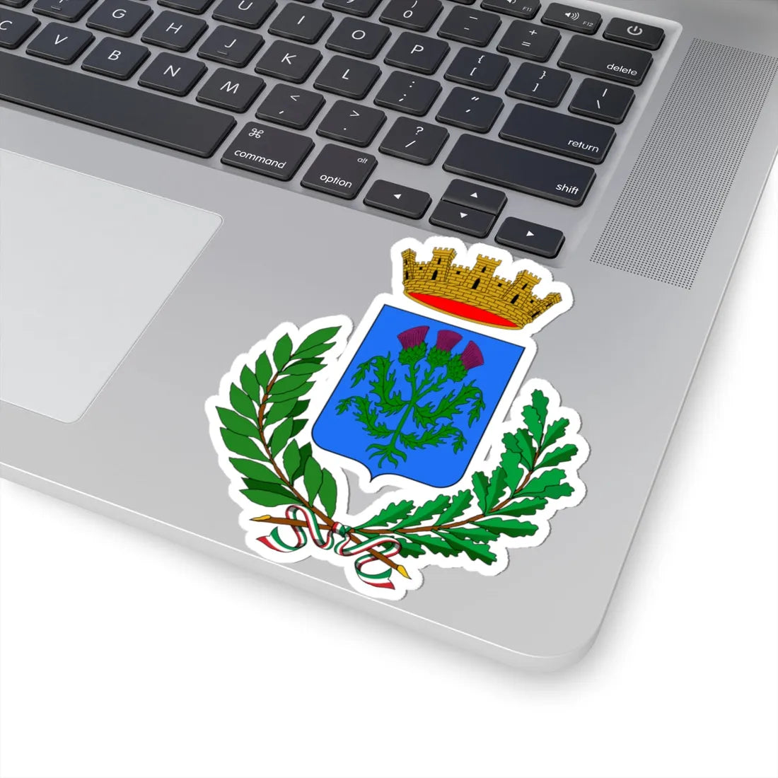 Modugno-Stemma (Italy) (Coat of Arms) STICKER Vinyl Kiss-Cut Decal - The Sticker Space