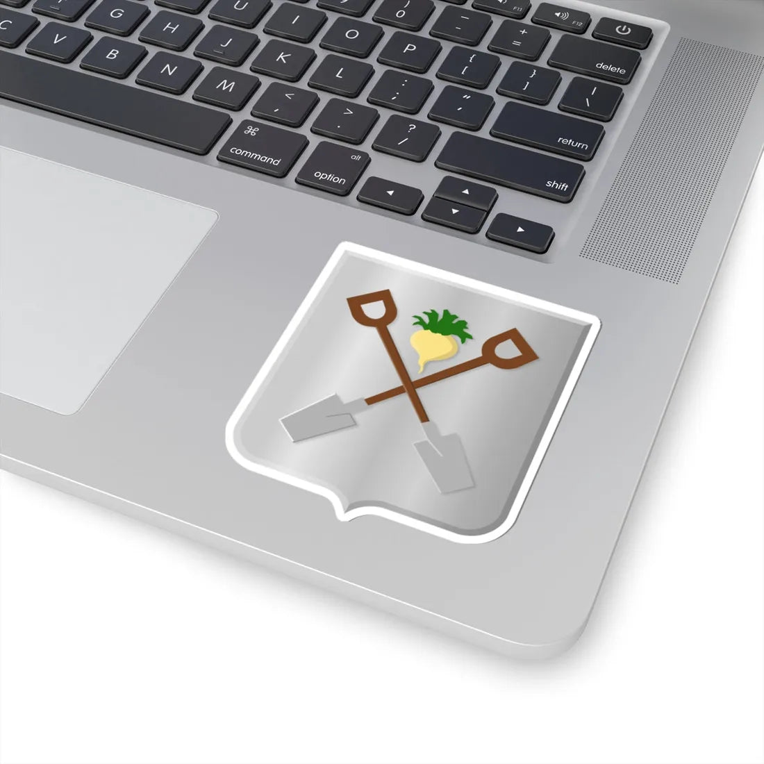 Moerbeke wapen (Belgium) (Coat of Arms) STICKER Vinyl Kiss-Cut Decal - The Sticker Space