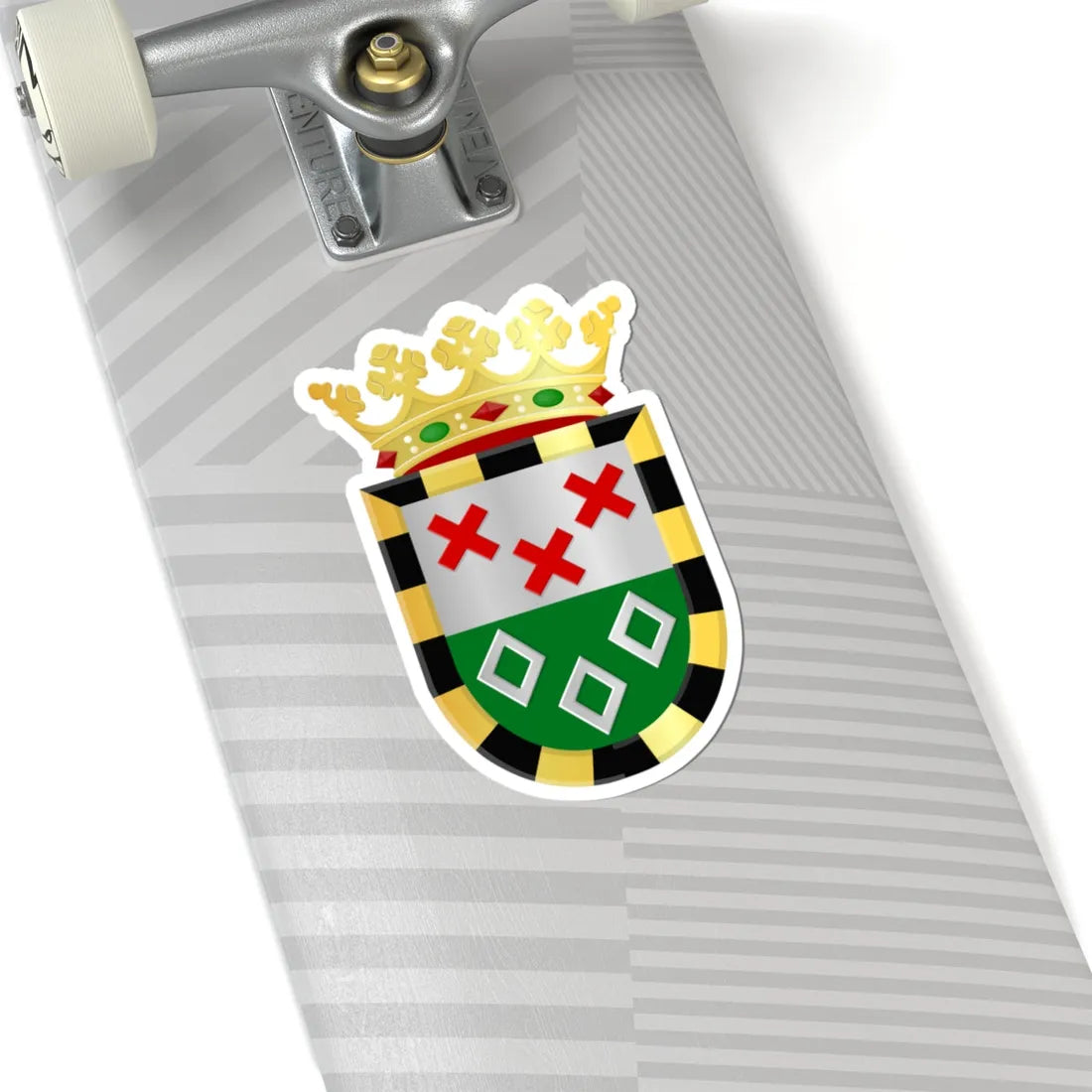 Moerdijk wapen (Netherlands) (Coat of Arms) STICKER Vinyl Kiss-Cut Decal - The Sticker Space