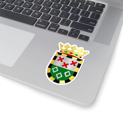 Moerdijk wapen (Netherlands) (Coat of Arms) STICKER Vinyl Kiss-Cut Decal - The Sticker Space