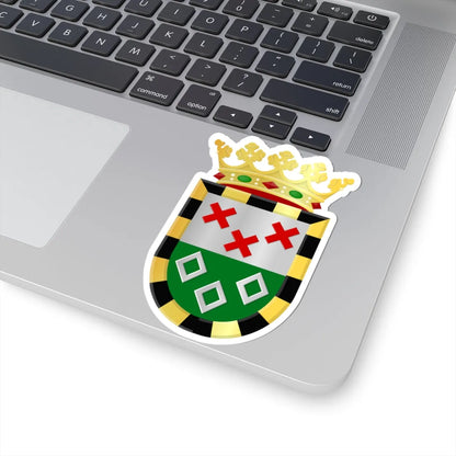 Moerdijk wapen (Netherlands) (Coat of Arms) STICKER Vinyl Kiss-Cut Decal - The Sticker Space