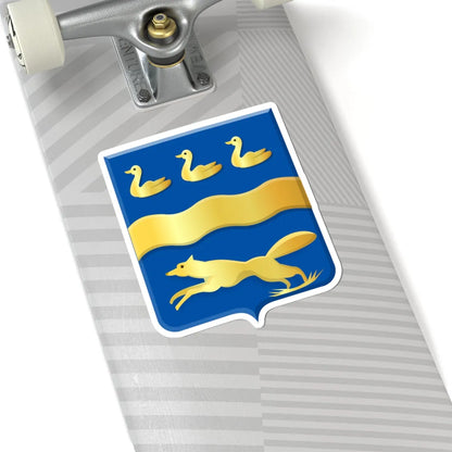 Moerkapelle wapen (Netherlands) (Coat of Arms) STICKER Vinyl Kiss-Cut Decal - The Sticker Space