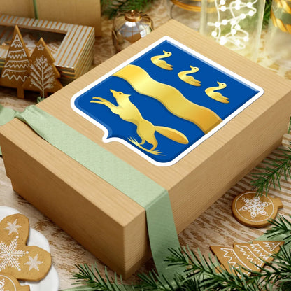 Moerkapelle wapen (Netherlands) (Coat of Arms) STICKER Vinyl Kiss-Cut Decal - The Sticker Space