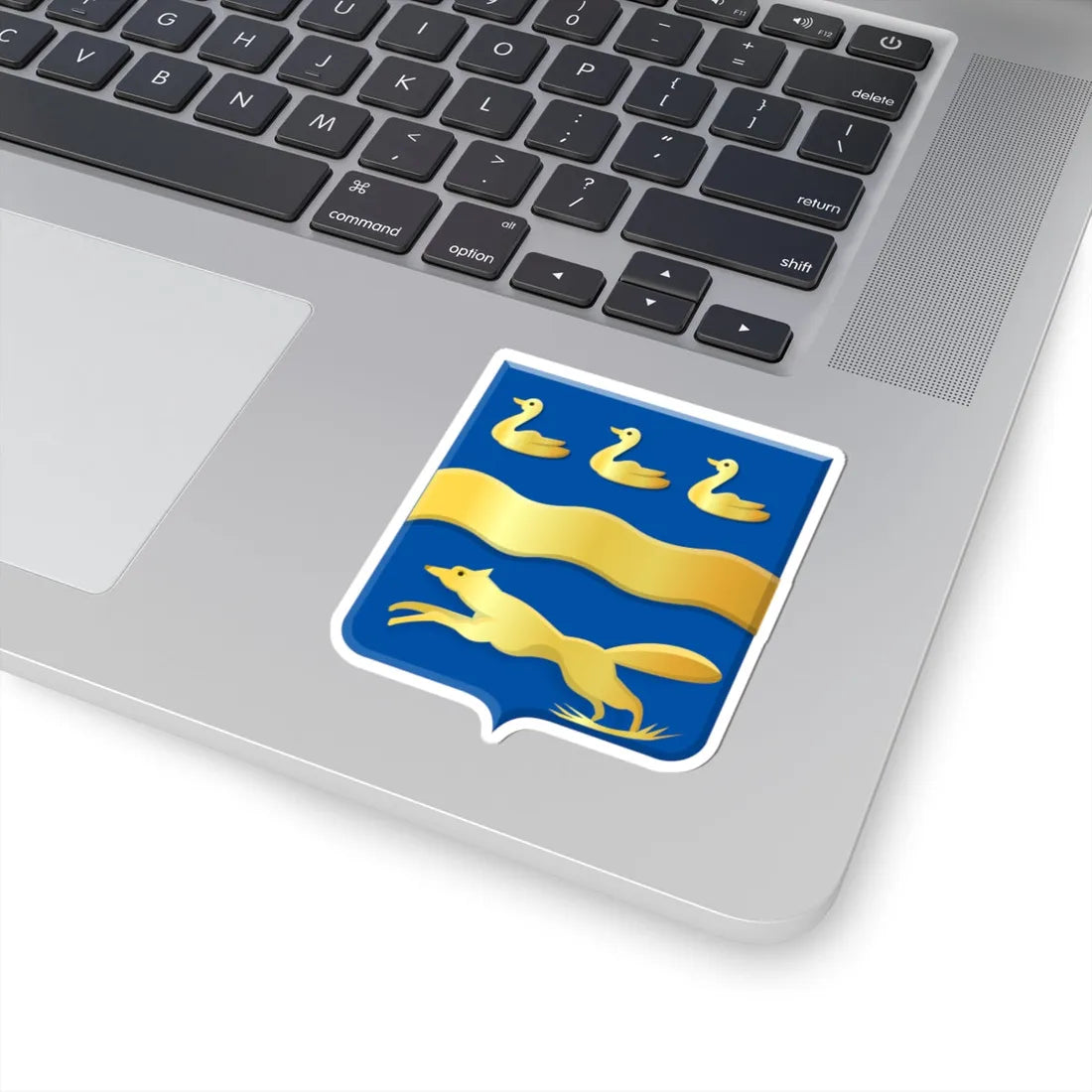 Moerkapelle wapen (Netherlands) (Coat of Arms) STICKER Vinyl Kiss-Cut Decal - The Sticker Space