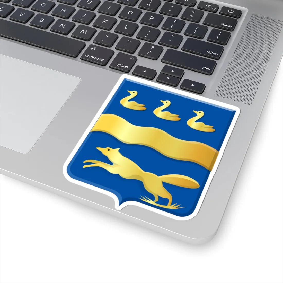 Moerkapelle wapen (Netherlands) (Coat of Arms) STICKER Vinyl Kiss-Cut Decal - The Sticker Space