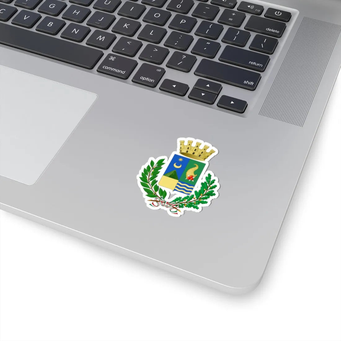 Mogliano Veneto-Stemma (Italy) (Coat of Arms) STICKER Vinyl Kiss-Cut Decal - The Sticker Space