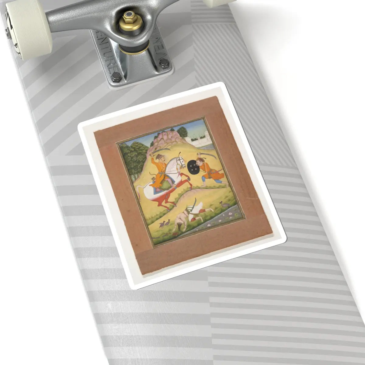 Mohamed - Nata Ragina- Folio from a ragamala series (Garland of Musical Modes) - 1714 v1 - STICKER Vinyl Kiss-Cut Decal