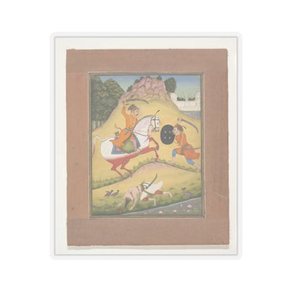 Mohamed - Nata Ragina- Folio from a ragamala series (Garland of Musical Modes) - 1714 v1 - STICKER Vinyl Kiss-Cut Decal