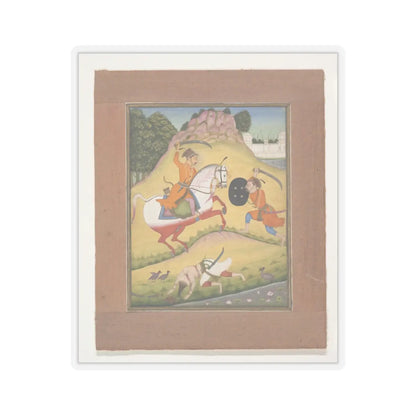 Mohamed - Nata Ragina- Folio from a ragamala series (Garland of Musical Modes) - 1714 v1 - STICKER Vinyl Kiss-Cut Decal