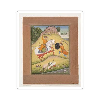 Mohamed - Nata Ragina- Folio from a ragamala series (Garland of Musical Modes) - 1714 v1 - STICKER Vinyl Kiss-Cut Decal