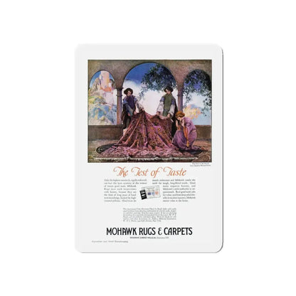 Mohawk Rugs ad, Good Housekeeping, September 1927 (Magazine Illustration) Refrigerator Magnet - The Sticker Space