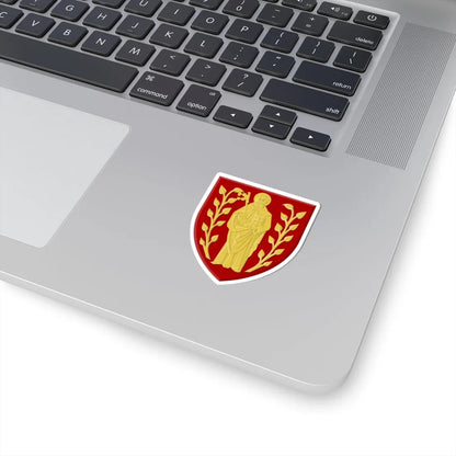 Mol wapen1 (Belgium) (Coat of Arms) STICKER Vinyl Kiss-Cut Decal - The Sticker Space