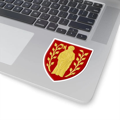 Mol wapen1 (Belgium) (Coat of Arms) STICKER Vinyl Kiss-Cut Decal - The Sticker Space