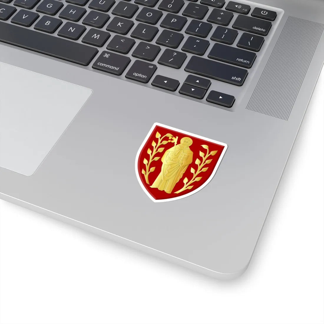 Mol wapen2 (Belgium) (Coat of Arms) STICKER Vinyl Kiss-Cut Decal - The Sticker Space
