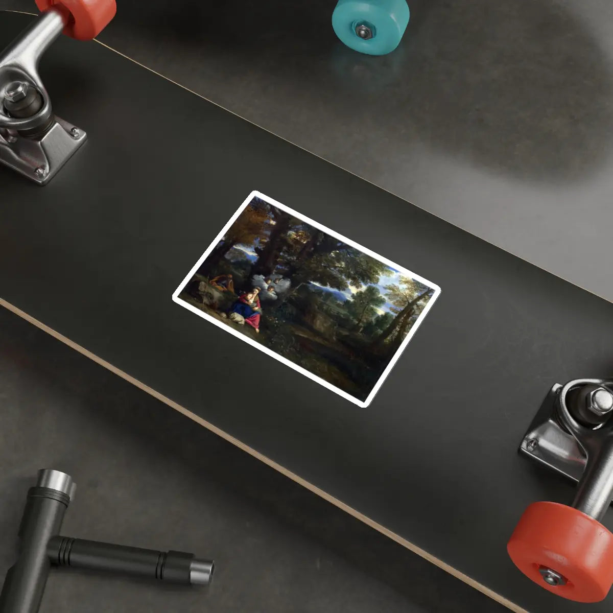SKU:66811475518646075950 Sticker types:White Shape:Die-Cut Sizes:5" × 5"