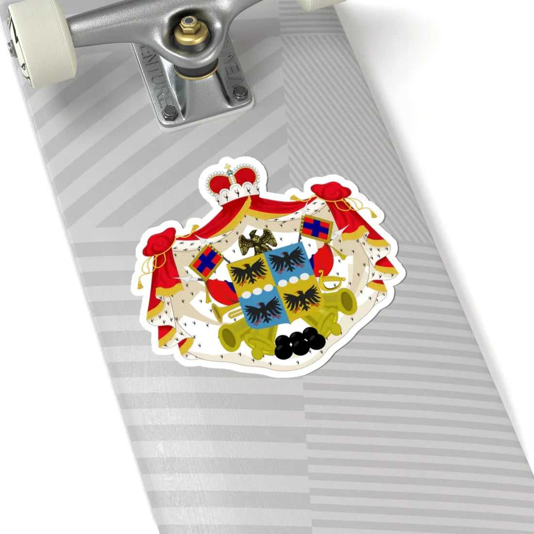 Moldavian Ghica Comănești  Sulgearoglu family arms (Algeria) (Coat of Arms) STICKER Vinyl Kiss-Cut Decal - The Sticker Space