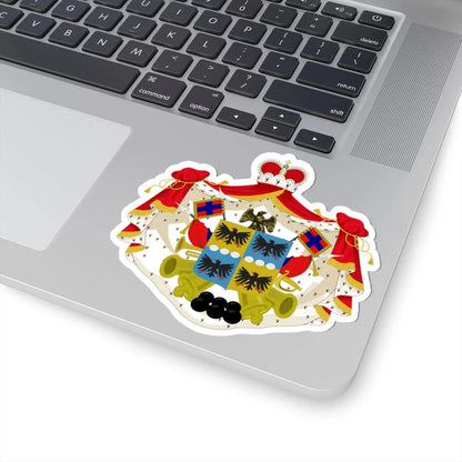 Moldavian Ghica Comănești  Sulgearoglu family arms (Algeria) (Coat of Arms) STICKER Vinyl Kiss-Cut Decal - The Sticker Space
