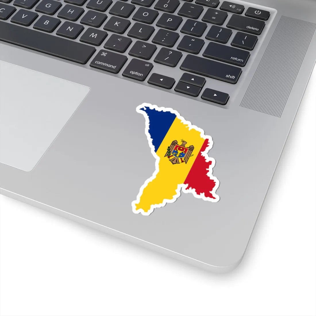 Moldova map coat (Moldova) STICKER Vinyl Kiss-Cut Decal - The Sticker Space