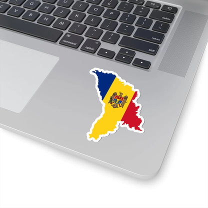 Moldova map coat (Moldova) STICKER Vinyl Kiss-Cut Decal - The Sticker Space
