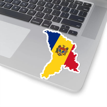 Moldova map coat (Moldova) STICKER Vinyl Kiss-Cut Decal - The Sticker Space