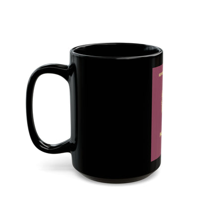 Moldova Passport - Black Coffee Mug