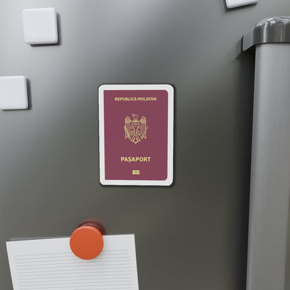 Moldova Passport - Die-Cut Magnet-The Sticker Space